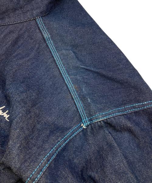 PLATINUM（プラチナ）PLATINUM (プラチナ) ［古着］刺繍デニムジャケット インディゴ サイズ:不明の古着・服飾アイテム