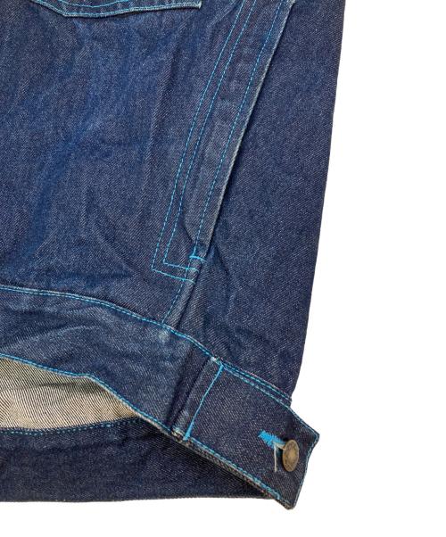 PLATINUM（プラチナ）PLATINUM (プラチナ) ［古着］刺繍デニムジャケット インディゴ サイズ:不明の古着・服飾アイテム