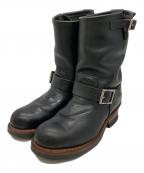 RED WINGレッドウィング）の古着「エンジニアブーツ」｜ブラック