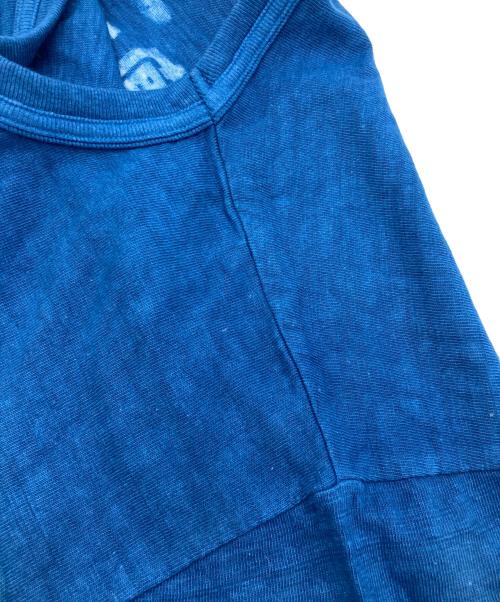 HUMAN MADE（ヒューマンメイド）HUMAN MADE (ヒューマンメイド) INDIGO POCKET T-SHIRT インディゴ サイズ:Lの古着・服飾アイテム