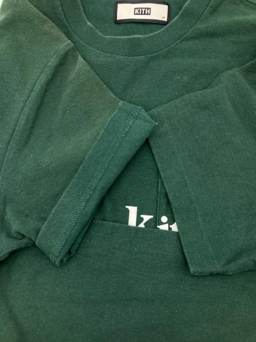 KITH（キス）KITH (キス) Quinn Pocket Tee グリーン サイズ:Mの古着・服飾アイテム
