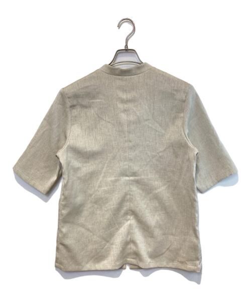 URBAN RESEARCH（アーバンリサーチ）URBAN RESEARCH (アーバンリサーチ) ハーフスリーブジャケット ベージュ サイズ:Freeの古着・服飾アイテム