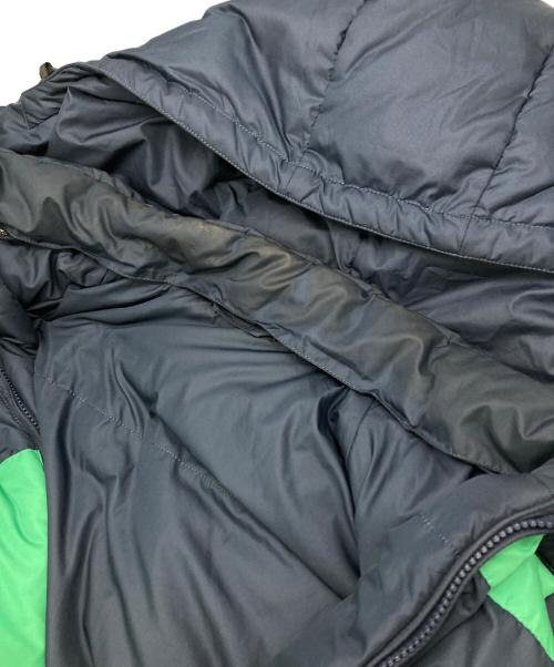 SUPREME（シュプリーム）SUPREME (シュプリーム) Reversible Striped Down Jacket ネイビー×グリーン サイズ:Lの古着・服飾アイテム