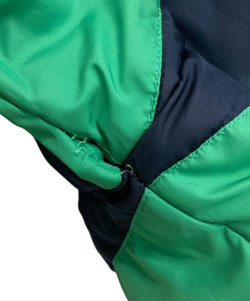 SUPREME（シュプリーム）SUPREME (シュプリーム) Reversible Striped Down Jacket ネイビー×グリーン サイズ:Lの古着・服飾アイテム