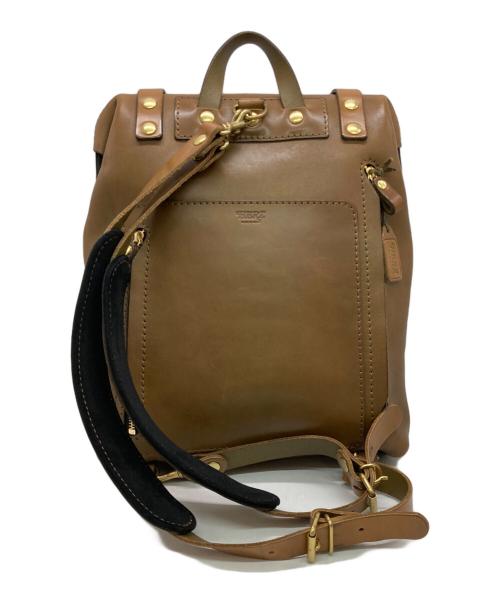 Herz（ヘルツ）Herz (ヘルツ) ラックスリュック ブラウンの古着・服飾アイテム