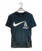 NIKE×UNDERCOVERナイキ×アンダーカバー）の古着「プリントTシャツ」｜ブラック