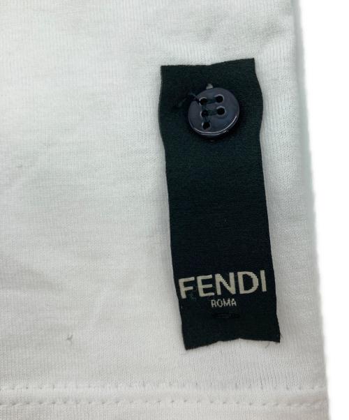 FENDI（フェンディ）FENDI (フェンディ) モンスターアイプリントカットソー ホワイト サイズ:XSの古着・服飾アイテム