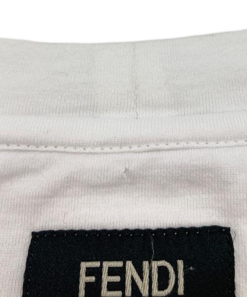 FENDI（フェンディ）FENDI (フェンディ) モンスターアイプリントカットソー ホワイト サイズ:XSの古着・服飾アイテム