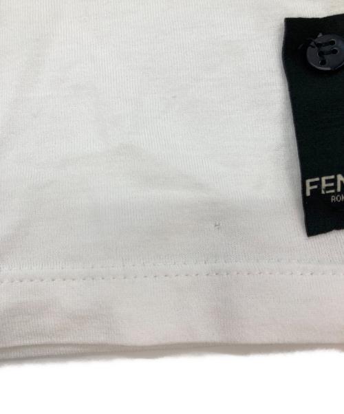 FENDI（フェンディ）FENDI (フェンディ) モンスターアイプリントカットソー ホワイト サイズ:XSの古着・服飾アイテム