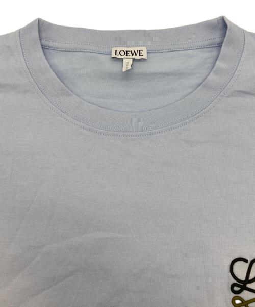 LOEWE（ロエベ）LOEWE (ロエベ) ANAGRAM T-SHIRT スカイブルー サイズ:Sの古着・服飾アイテム