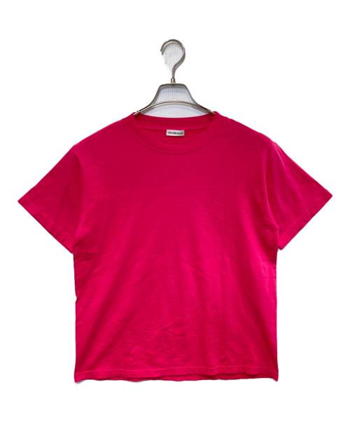 BALENCIAGA（バレンシアガ）BALENCIAGA (バレンシアガ) バックロゴクルーネックカットソー ピンク サイズ:Sの古着・服飾アイテム