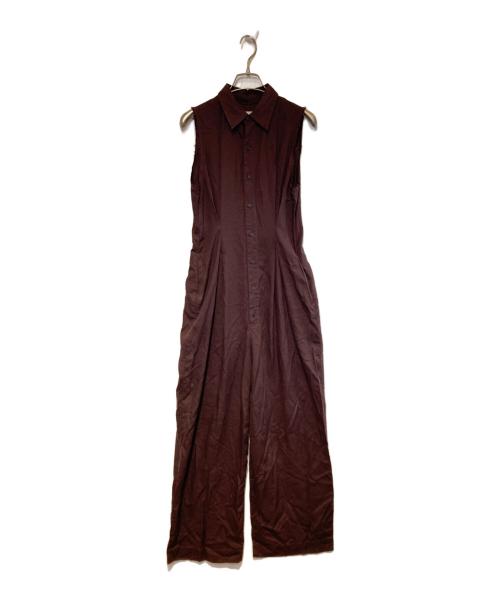 TODAYFUL（トゥデイフル）TODAYFUL (トゥデイフル) Linen Sleeveless Combinaison ブラウン サイズ:36の古着・服飾アイテム