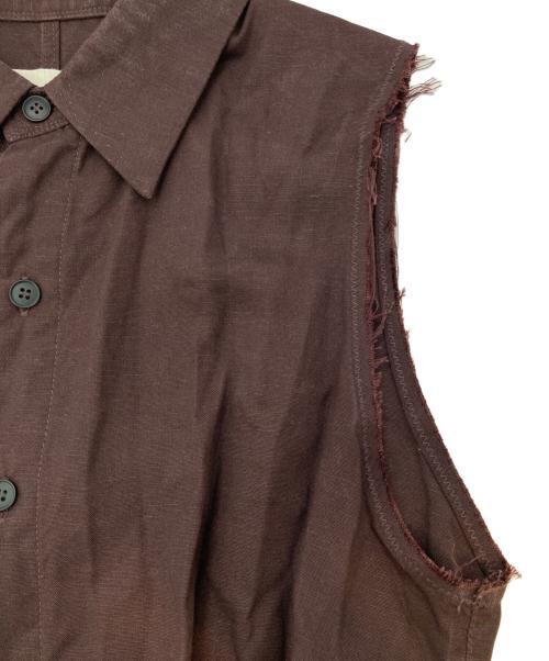 TODAYFUL（トゥデイフル）TODAYFUL (トゥデイフル) Linen Sleeveless Combinaison ブラウン サイズ:36の古着・服飾アイテム