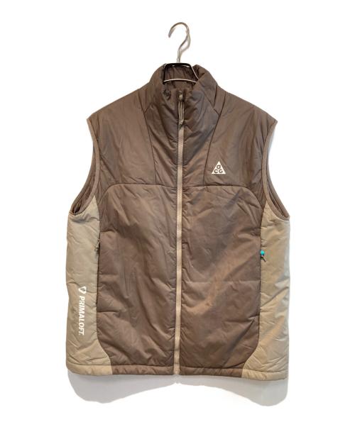 NIKE ACG（ナイキエーシージー）NIKE ACG (ナイキエーシージー) TFADV ROP DE DOP VEST ブラウン サイズ:Lの古着・服飾アイテム
