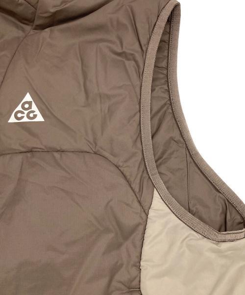 NIKE ACG（ナイキエーシージー）NIKE ACG (ナイキエーシージー) TFADV ROP DE DOP VEST ブラウン サイズ:Lの古着・服飾アイテム