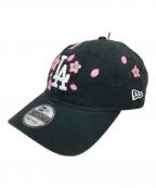 New Era×TAKASHI MURAKAMIニューエラ×タカシ ムラカミ）の古着「9TWENTYベースボールキャップ」｜ブラック