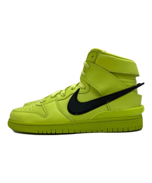 NIKE（ナイキ）NIKE (ナイキ) AMBUSH (アンブッシュ) DUNK HI イエロー サイズ:US8 未使用品の古着・服飾アイテム