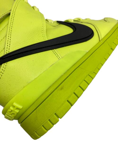 NIKE（ナイキ）NIKE (ナイキ) AMBUSH (アンブッシュ) DUNK HI イエロー サイズ:US8 未使用品の古着・服飾アイテム