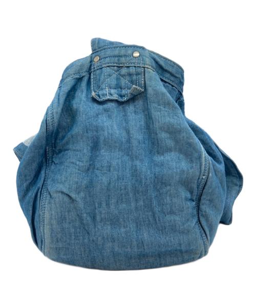 eYe COMME des GARCONS JUNYAWATANABE MAN（アイ コム デ ギャルソン ジュンヤ ワタナベ マン）eYe COMME des GARCONS JUNYAWATANABE MAN (アイ コム デ ギャルソン ジュンヤ ワタナベ マン) デニムトートバッグ ブルーの古着・服飾アイテム