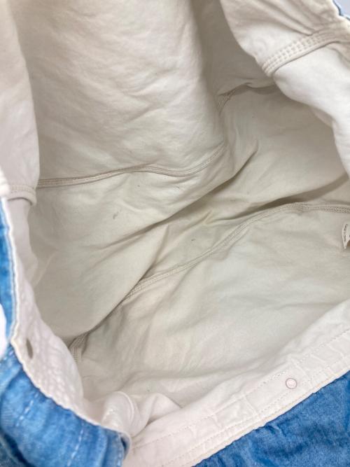 eYe COMME des GARCONS JUNYAWATANABE MAN（アイ コム デ ギャルソン ジュンヤ ワタナベ マン）eYe COMME des GARCONS JUNYAWATANABE MAN (アイ コム デ ギャルソン ジュンヤ ワタナベ マン) デニムトートバッグ ブルーの古着・服飾アイテム