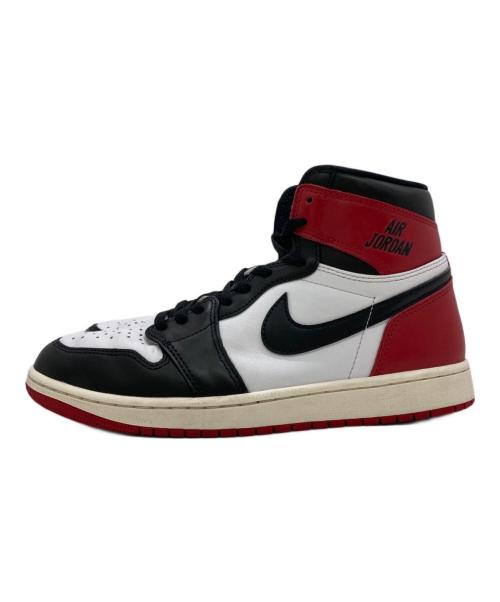 NIKE（ナイキ）NIKE (ナイキ) AIR JORDAN 1 RETRO HIGH OG ホワイト×レッド サイズ:US9の古着・服飾アイテム