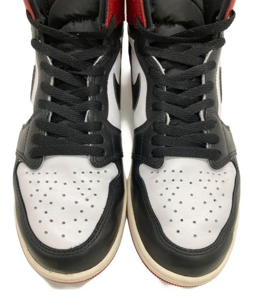 NIKE（ナイキ）NIKE (ナイキ) AIR JORDAN 1 RETRO HIGH OG ホワイト×レッド サイズ:US9の古着・服飾アイテム