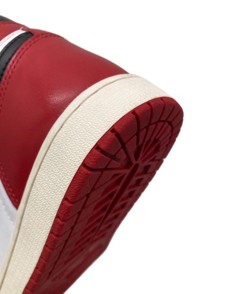 NIKE（ナイキ）NIKE (ナイキ) AIR JORDAN 1 RETRO HIGH OG ホワイト×レッド サイズ:US9の古着・服飾アイテム