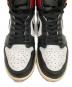 中古・古着 NIKE (ナイキ) AIR JORDAN 1 RETRO HIGH OG ホワイト×レッド サイズ:US9：12000円