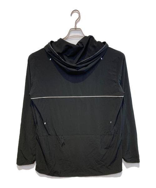 1PIU1UGUALE3 RELAX（ウノピゥウノウグァーレトレ リラックス）1PIU1UGUALE3 RELAX (ウノピゥウノウグァーレトレ リラックス) パイピングフーディー ブラック サイズ:XXLの古着・服飾アイテム