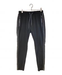 1PIU1UGUALE3 RELAX（ウノピゥウノウグァーレトレ リラックス）の古着「パイピングパンツ」｜ブラック