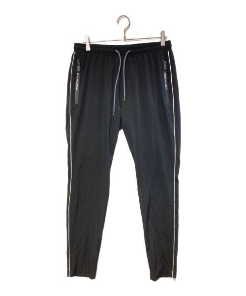 1PIU1UGUALE3 RELAX（ウノピゥウノウグァーレトレ リラックス）1PIU1UGUALE3 RELAX (ウノピゥウノウグァーレトレ リラックス) パイピングパンツ ブラック サイズ:XXLの古着・服飾アイテム