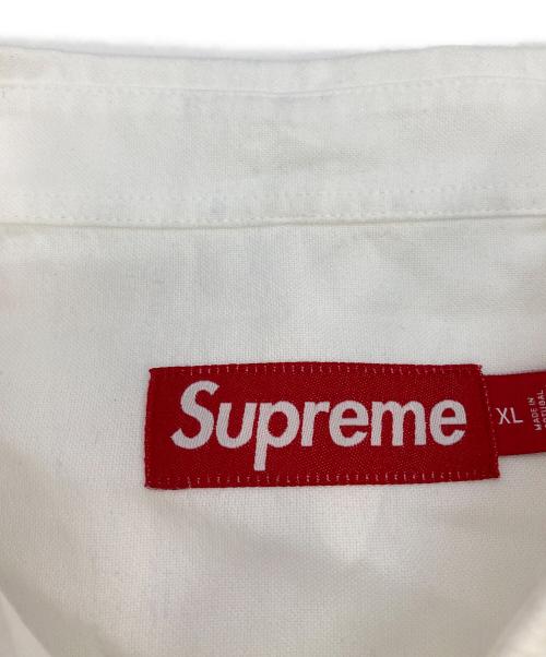 SUPREME（シュプリーム）SUPREME (シュプリーム) Loose Fit Oxford S/S Shirt ホワイト サイズ:XLの古着・服飾アイテム