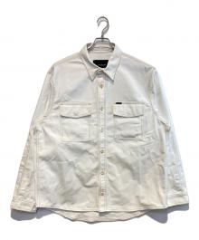 COACH（コーチ）の古着「ツイルオーバーシャツ」｜ホワイト