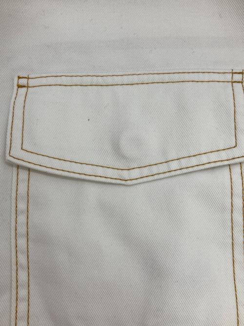 COACH（コーチ）COACH (コーチ) ツイルオーバーシャツ ホワイト サイズ:XLの古着・服飾アイテム