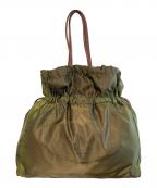PRADAプラダ）の古着「ナイロントートバッグ」｜オリーブ