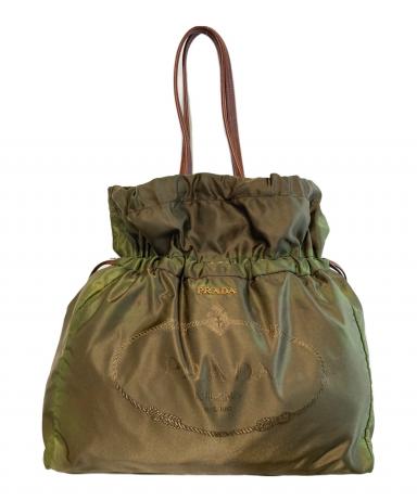 中古・古着通販】PRADA (プラダ) ナイロントートバッグ オリーブ