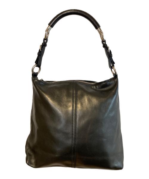 PRADA（プラダ）PRADA (プラダ) NAPPA HANDLEワンショルダーバッグ ブラックの古着・服飾アイテム