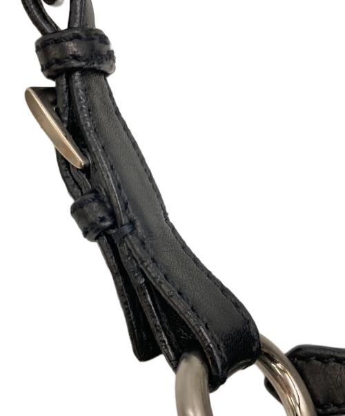 PRADA（プラダ）PRADA (プラダ) NAPPA HANDLEワンショルダーバッグ ブラックの古着・服飾アイテム