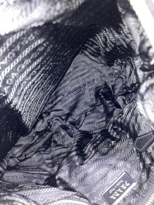 PRADA（プラダ）PRADA (プラダ) NAPPA HANDLEワンショルダーバッグ ブラックの古着・服飾アイテム