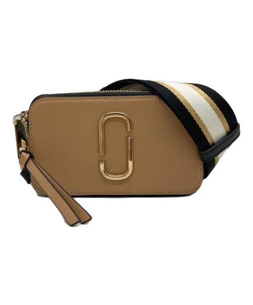 MARC JACOBS（マークジェイコブズ）MARC JACOBS (マークジェイコブズ) THE SNAPSHOT カメラバッグ ベージュ×グリーンの古着・服飾アイテム