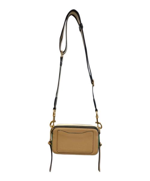 MARC JACOBS（マークジェイコブズ）MARC JACOBS (マークジェイコブズ) THE SNAPSHOT カメラバッグ ベージュ×グリーンの古着・服飾アイテム
