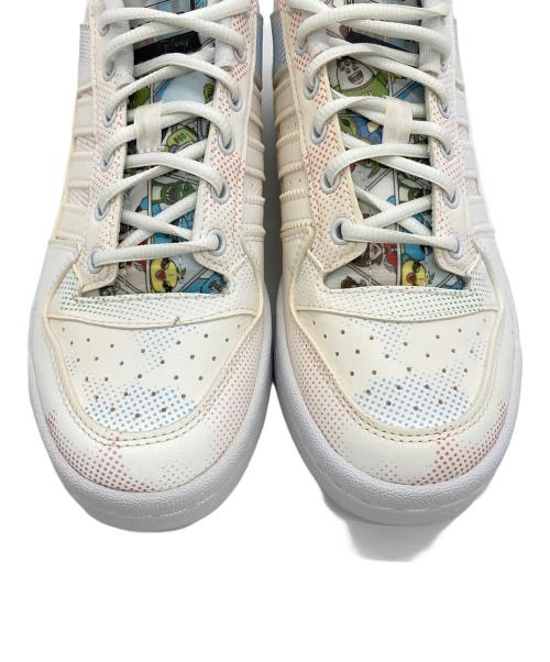 adidas（アディダス）adidas (アディダス) FORUM LOW ホワイト サイズ:US4　1/2の古着・服飾アイテム
