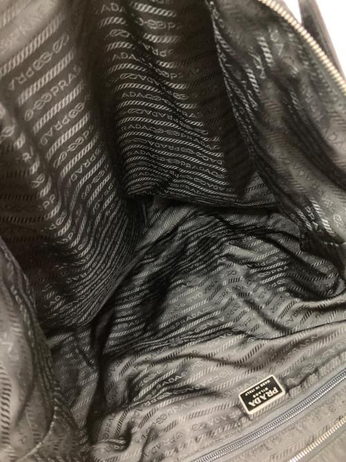 PRADA（プラダ）PRADA (プラダ) ナイロントートバッグ ブラックの古着・服飾アイテム
