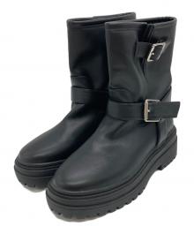 mystic（ミスティック）の古着「エンジニアミドルブーツ」｜ブラック