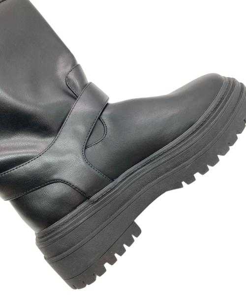 mystic（ミスティック）mystic (ミスティック) エンジニアミドルブーツ ブラック サイズ:36の古着・服飾アイテム