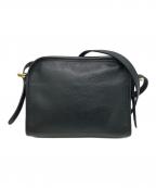 PAR ICI×TIDE WAYパーリッシィ×タイドウェイ）の古着「TIDEWAYパイピングレザーショルダー」｜ブラック