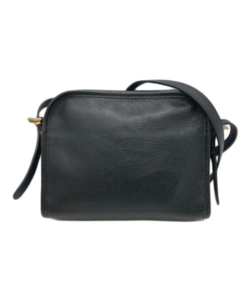 PAR ICI（パーリッシィ）PAR ICI (パーリッシィ) TIDE WAY (タイドウェイ) TIDEWAYパイピングレザーショルダー ブラックの古着・服飾アイテム