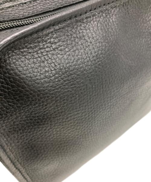 PAR ICI（パーリッシィ）PAR ICI (パーリッシィ) TIDE WAY (タイドウェイ) TIDEWAYパイピングレザーショルダー ブラックの古着・服飾アイテム