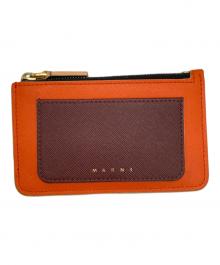 MARNI（マルニ）の古着「カードケース」｜オレンジ×ブルー