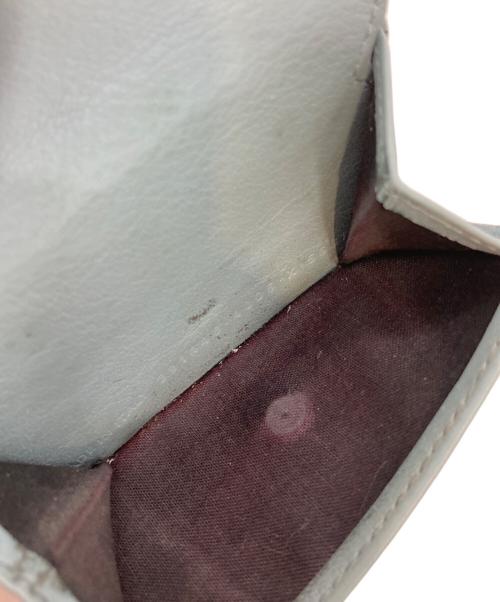 BALENCIAGA（バレンシアガ）BALENCIAGA (バレンシアガ) ペーパーミニウォレット ブルーの古着・服飾アイテム